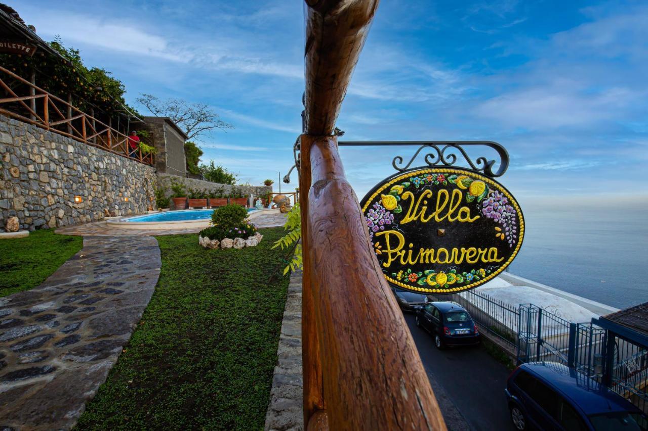 Villa Primavera Furore Εξωτερικό φωτογραφία